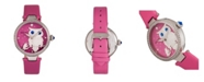 Bertha Quartz Rosie Pink Genuine Leather Watch, 38mm